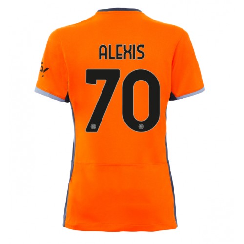 Maillot de foot Inter Milan Alexis Sanchez #70 Troisième Femmes 2023-24 Manches Courte